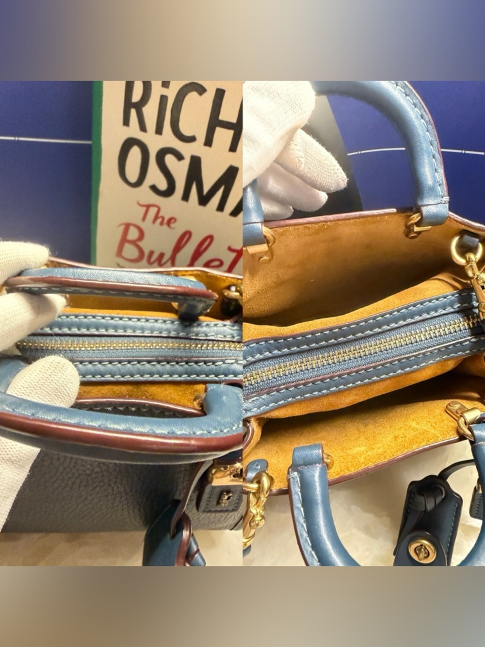 Coach  Rogue 17 in Blue - Picture 12 of 16
